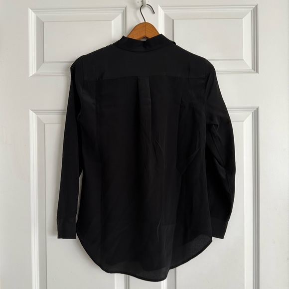 Jcrew silk women’s button down size 0 petite NWT - Picture 2 of 8